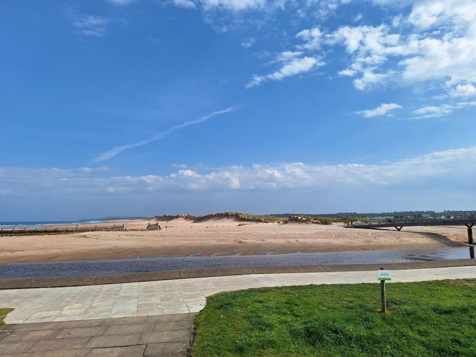 1 Fulmar Road**Next To West Beach And Golf Course Lossiemouth Buitenkant foto